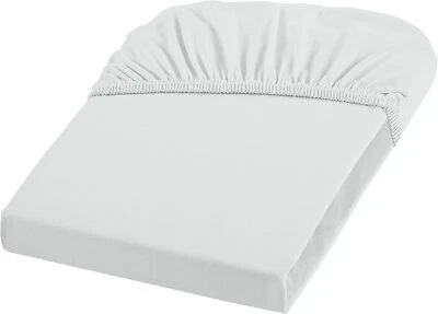 FLEURESSE COPRIMATERASSO COTONE COLORE ARGENTO SATIN 100 X 200 - Immagine 1 di 2