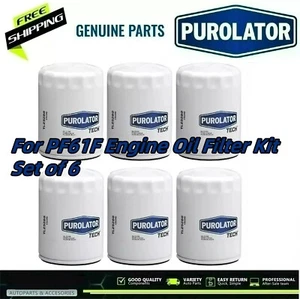 Replace PF61F Engine Oil Filter Kit Set of 6 for Chevy Olds Buick Pontiac Saturn - Picture 1 of 8