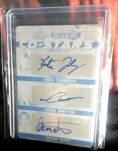 THE OFFICE -TRIPLE SIGNED PRINTING PLATE-CREED/OSCAR/MERIDETH -TRUE EBAY 1/1 - Picture 1 of 2