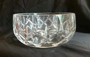 Ensaladera de cristal Gorham Crystal 1831 Lady Anne corte 9" caja original - Imagen 1 de 8