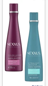  x2 Nexxus Both - Ultralight  Smooth & Color Assure long lasting  Shampoos - Picture 1 of 5