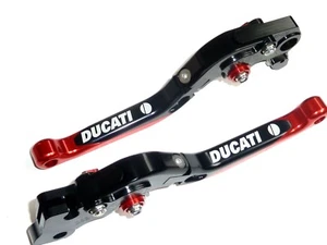 Ducati 821 Hypermotard 2013-2015 Pieghevole Freno Leve Frizione Strada Circuito - Picture 1 of 9