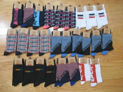 Calcetines de vestir Levi's para hombre ~~GRAN LOTE DE 27 PARES~~ Foto 1 de 3