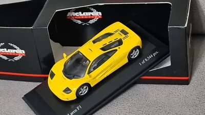 1/43 Minichamps McLaren F1 Street Car in Yellow - Image 1 of 4