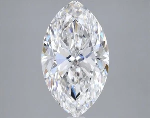 1.51 Ct MARQUISE Cut IGI Certified Lab Grown CVD Diamond G Color VS1 Clarity - Picture 1 of 5