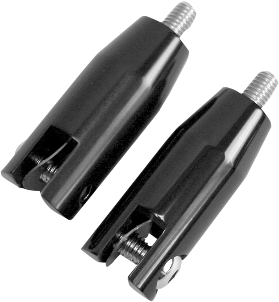 Soportes de estribo trasero Accutronix negro #FPMT501-B Foto 1 de 1