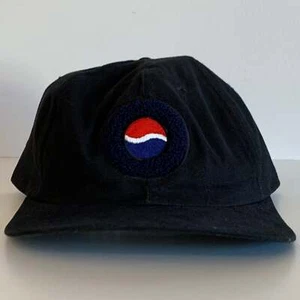Cappello Berretto Vintage Pepsi Cola Nero Snapback - Foto 1 di 5
