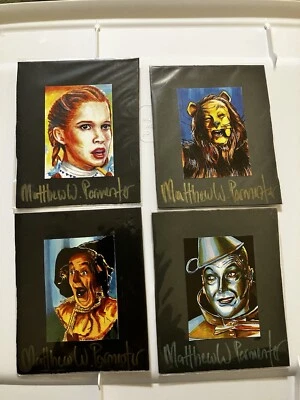Wizard Of Oz  4 SKETCH PRINTS signed by Matthew Parmenter (C6) - Image 1 of 4