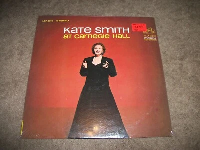 KATE SMITH At Carnegie Hall LP RCA LSP-2819 Stereo - SEALED - Image 1 of 2