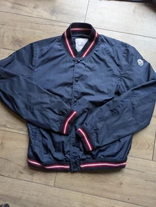 Moncler Lightweight Bomber Jacket – Navy – Size Medium - Picture 1 of 7