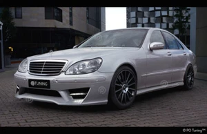 Passend für Mercedes S W220 Frontstoßstange Heckstoßstange Schweller Tuning - Bild 1 von 1