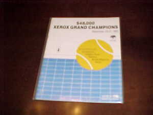 1983 Grand Champions Tennis Program