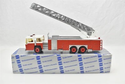 Conrad Aerial Ladder Fire Truck Emergency One 5504 Scale 1:50 West Germany - Image 1 of 4