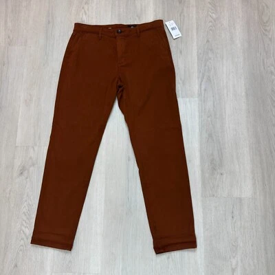 AG Adriano Goldschmeid The Caden Tailored Trouser Pants Womens 27 Orange - Image 1 of 4