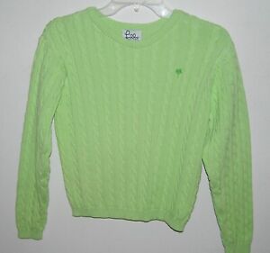 GIRLS LILLY PULITZER PULLOVER SWEATER SIZE 14