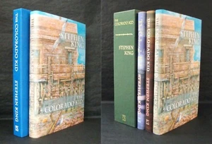 COLORADO KID Stephen King AUTHOR SIGNED LTD ED & MATCHING # ARTIST SET Chadbourn - Picture 1 of 11