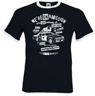Blues Brothers T-shirt We'Re auf Enem Mission męski śmieszny retro film cytat