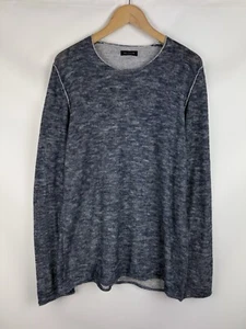 Suéter suéter de cuello redondo de algodón / lino para hombre Phil Petter tal... - Imagen 1 de 19