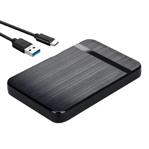 USB-C 3.1 Enclsoure 2,5 pouces disque dur SATA boîtier externe SSD USB type C boîte avec - Photo 1/12