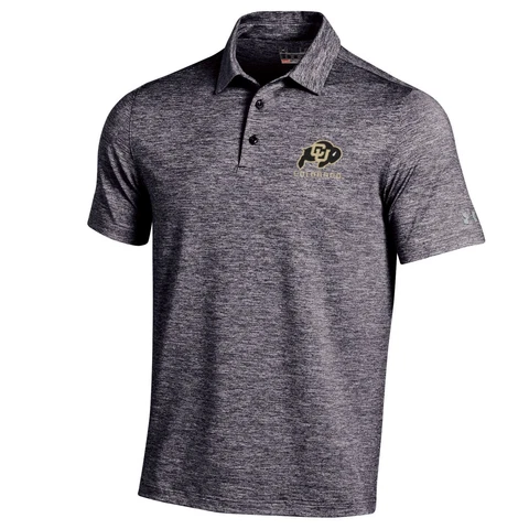Colorado Buffaloes NCAA Men's Under Armour Short Sleeved Performance Polo, Small Cover