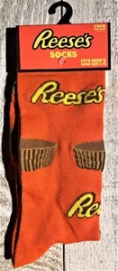 Calcetines Reese's Print novedosos crew - para hombre tallas 6-12 - Imagen 1 de 2
