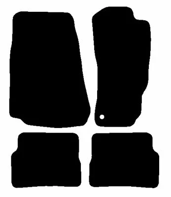 Tailored For Mazda RX8 2004-2010 Black Basic Car Mats Autostyle - Image 1 of 4