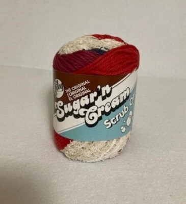 Lily - Sugar 'n Cream - Scrub Off Yarn - Color - Beach House - New - 2.6 oz - Image 1 of 4