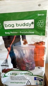BAG BUDDY Plastic Bag Holder, Size: Large, # 99194 - Picture 1 of 15
