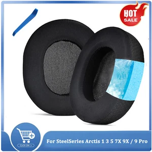 Almohadillas de gel de enfriamiento almohadillas para los oídos para Steel Series Arctis 1 3 5 7X 9X / 9 Pro - Imagen 1 de 14
