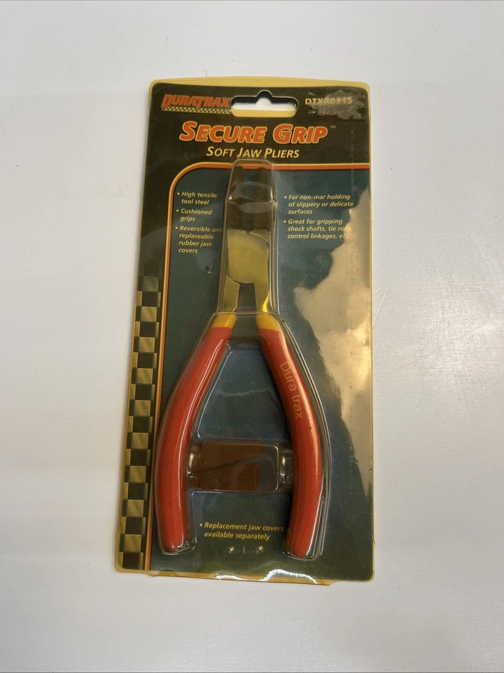 NOS Duratrax Secure Grip Soft Jaw Pliers DTXR0315 - Image 1 of 4