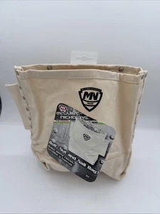 McGuire-Nicholas #914 Tool Bolt Nut & Nail Bag Canvas Pouch Made in Mexico NOS - Picture 1 of 8