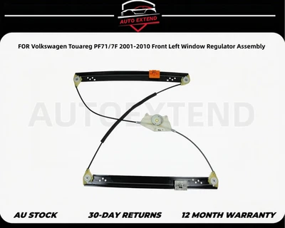 FOR Volkswagen Touareg  2001-2010 Front Left Window Regulator - image 1 of 2