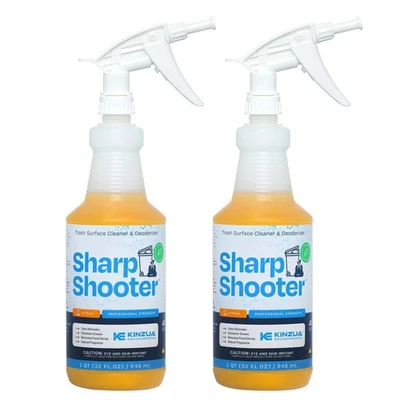 Sharpshooter средство для устранения запаха обезжириватель пена очиститель цитрусовые 32 унц 2 упаковки - Изображение 1 из 4