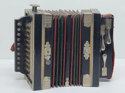 Antique Accordion Ludwig Parsifal Melodeon Small - Image 1 of 4