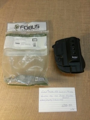 Fobus #TAJD R/H Locking Paddle Holster for Steel FRM Taurus Judge Pistol Models - Image 1 of 4