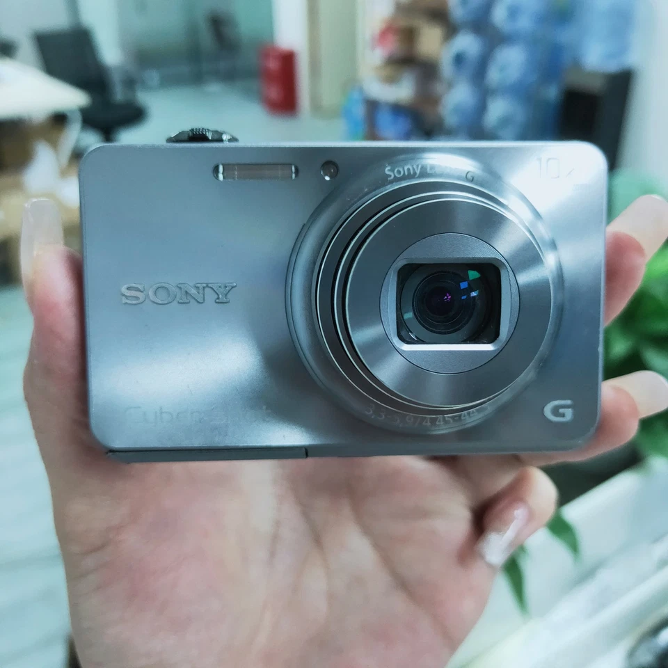 Sony Cyber-shot DSC-WX150 10X Optical Zoom 18.2 MP Digital Camera Silver - Image 1 of 4