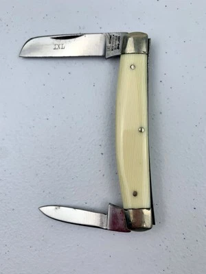 Antiguo cuchillo de congreso de caballeros George Wostenholm I*XL de dos hojas Foto 1 de 4