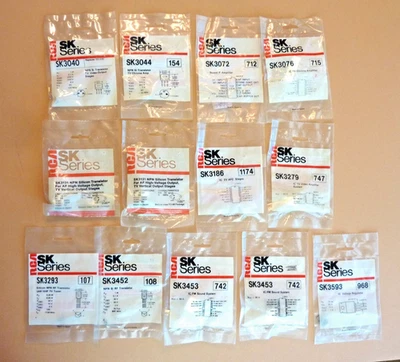 Транзистор серии RCA SK лот из 13 новых в упаковке из старых запасов - Изображение 1 из 4