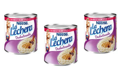 NESTLÉ 3 Nestle La Lechera Deslactosada Sweetened Condensed Non Lactose Milk 370g