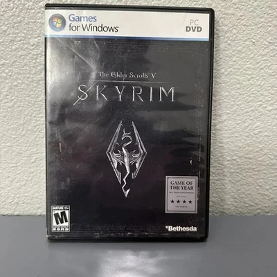The Elder Scrolls V: Skyrim PC Computer Video Game (2011) - Tested CIB - Image 1 of 4