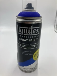 Pintura en aerosol profesional Liquitex tono azul cobalto - tubo negro 400 ml - Imagen 1 de 6