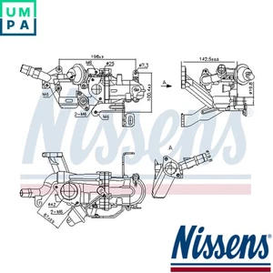 COOLER EXHAUST GAS RECIRCULATION 989273 FOR FORD GALAXY/MK/II/VAN FOCUS/III 1.6L - Picture 1 of 8