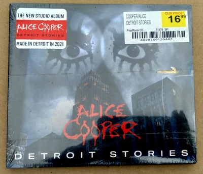ALICE COOPER DETROIT STORIES CD BRAND NEW SEALED CD - Image 1 of 2