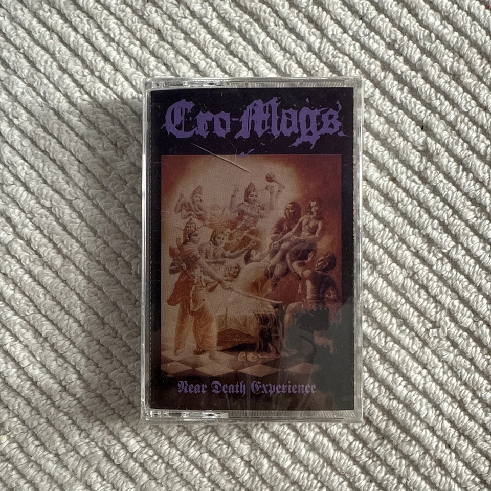Cro-Mags - Near Death Experience orig Century Media cassette Hardcore HC - Image 1 of 4