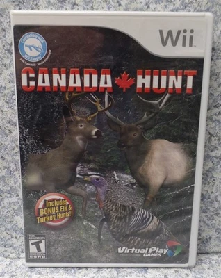 Video Game Wii Canada Hunt Including Elk & Turkey Hunts NEW SEALED - Image 1 of 3