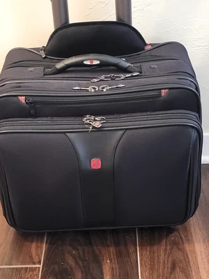 Swiss Gear Wenger Patriot II Business Rolling Laptop Maletín Equipaje Bolsa de Transporte Foto 1 de 4