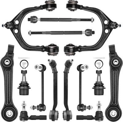 Kit de brazo de control de suspensión delantera de 14 piezas para cargador Chrysler 300 2005-2010 Foto 1 de 4