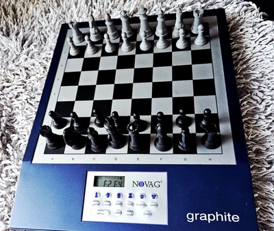 Jeu d'échecs électronique Graphite 1019 pack initiation - Photo 1/4