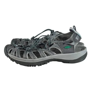 Keen Womens Clearwater CNX Sandals Grey Size 9.5 Outdoor Anti-Odor Lightweight - Picture 1 of 11