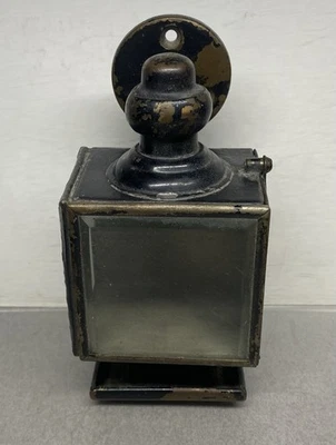 Antigua linterna biselada de vidrio grueso para cochecito cochecito cochecito cochecito Foto 1 de 4